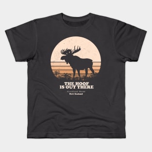 Fiordland Moose - The Hoof is Out There Kids T-Shirt